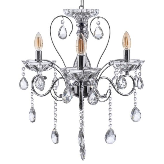 Люстра свеча подвесная хрустальная E14 40W (BCL-669S/3) | Зображення 6