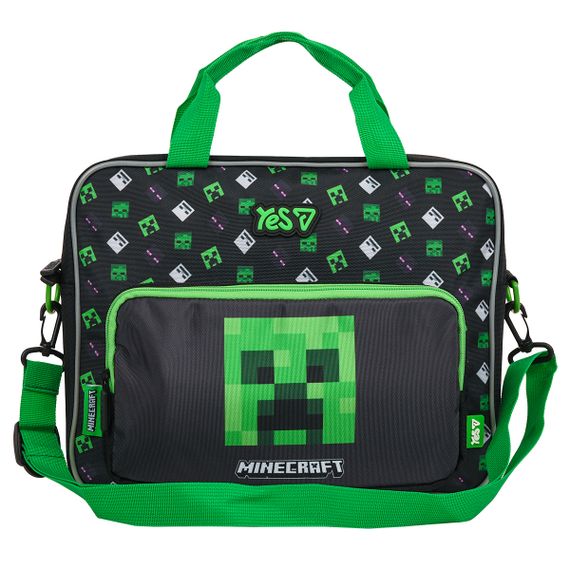 Сумка школьная А4 YES В-1 Minecraft Reality 550424 2.7х6.5х34 см | Зображення 1
