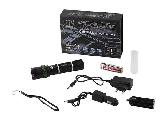 Ліхтар X-BALOG UV 2 діоди BL-T8626C-2 алюмінієвий (діапазон до 300 м) L-072 | Зображення 9