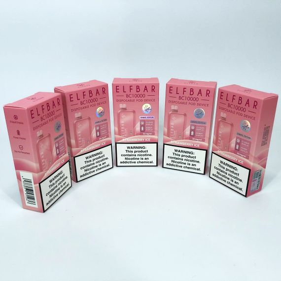 Elf Bar BC10000 смак Полуниця (Strawberry Ice) (ws25661-19) | Зображення 2