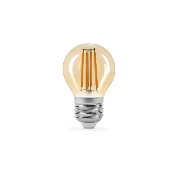Лампа G45 4W E27 2200К 220V Filament A LED Titanum | Зображення 1