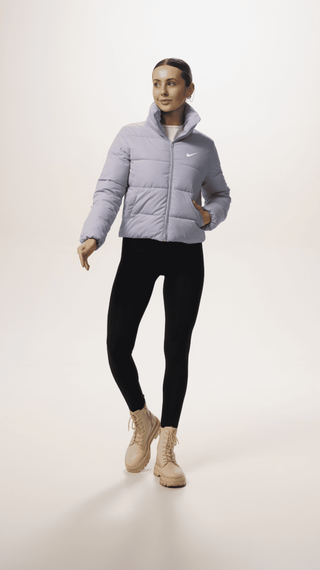 Куртка жiноча легка "Nike" блакитна (1743025284) | Зображення 3