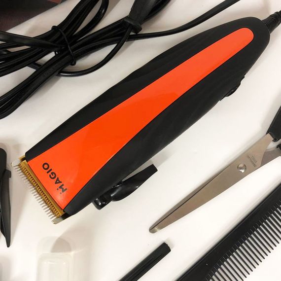 Машинка для стрижки волосся для професіоналів MAGIO Класна машинка стрижки волосся MJ-69 | Зображення 8