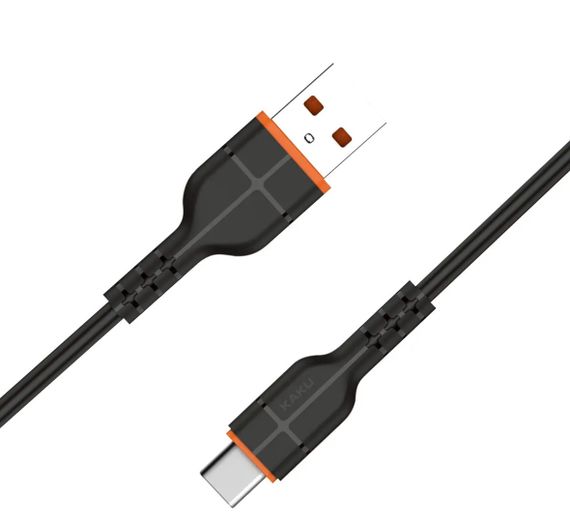 USB кабель Kaku KSC-225 USB - Type-C 1m - Black | Зображення 1
