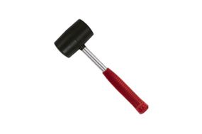 Киянка Intertool - 900 г х 90 мм черная, ручка металл (HT-0233)