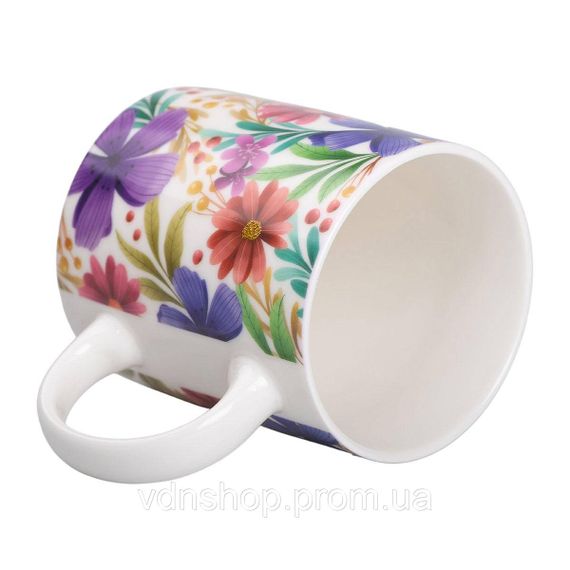 Порцелянова чашка з малюнком 400 (мл) для чаю та кави RX-N240472V | Зображення 2