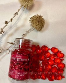 Вітамінні капсули для відновлення волосся Sevich Червоний