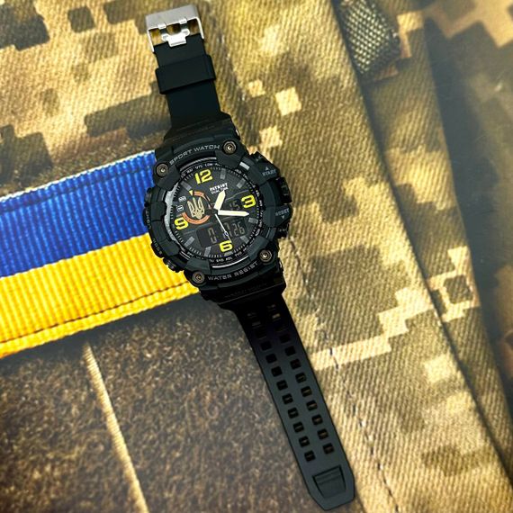 Patriot 002BKUAGD Тризуб золото Чорні + Коробка. | Зображення 1