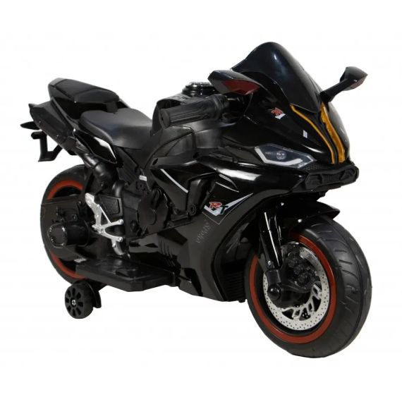 Детский электромотоцикл Spoko 1900S черный мотоцикл на аккумуляторе 42300211 | Зображення 2