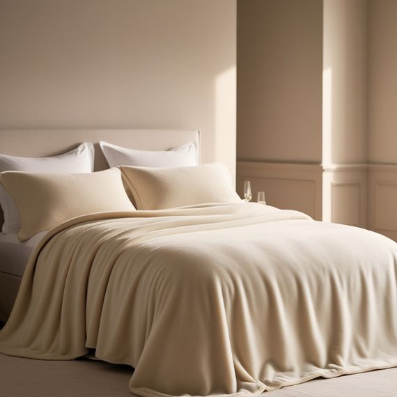 Плед Emily Manner велсофт 150х200 см 300 гм2 Beige (94326291) | Зображення 2