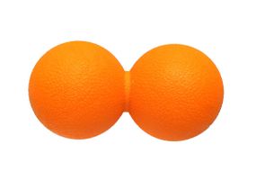 Масажний м'ячик EasyFit TPR подвійний 12х6 см помаранчевий (EF-2175-OR)