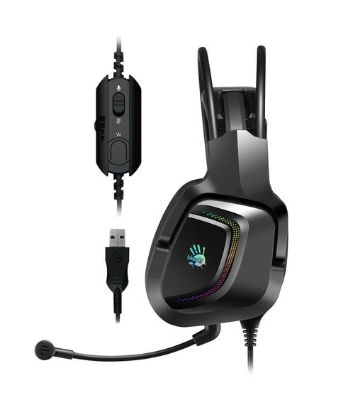 Гарнітура ігрова Bloody G575 з підсвічуванням, USB | Зображення 5