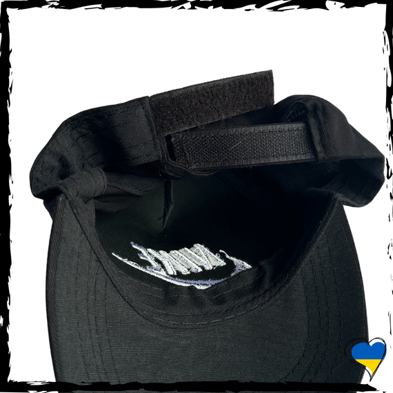 Кепка Nike. Кепка Найк чорна, вишитий лого. Унісекс, чорна. Шапка 57-59р | Зображення 2