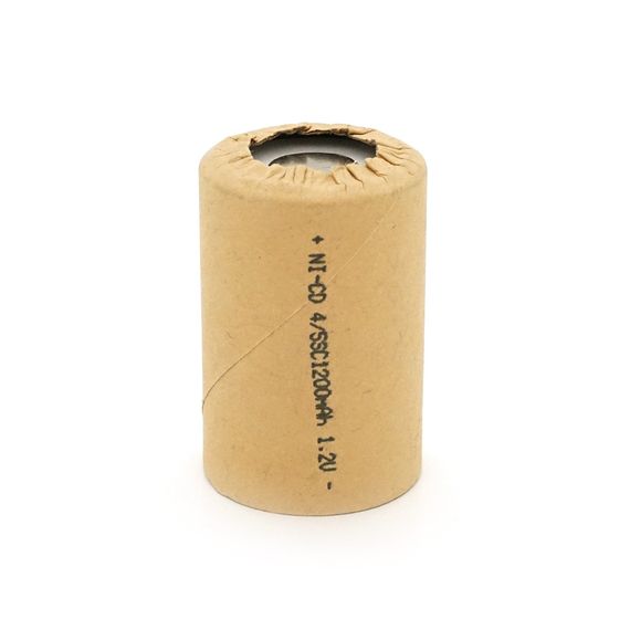 Акумуляторна батарея для шуруповерта Ni-Cd 4/5SC1200mAh 1.2V,10C,23x32 mm | Зображення 1