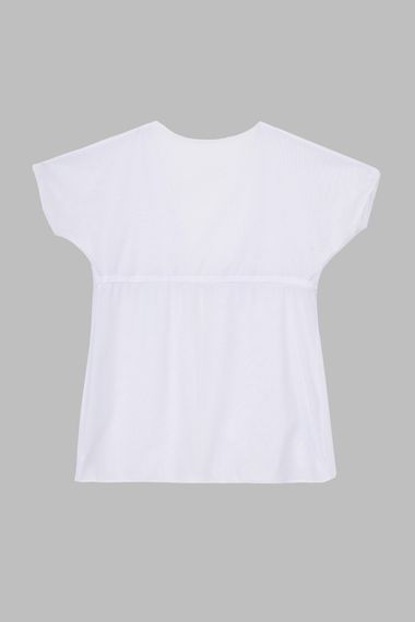 Туніка пляжна для дівчинки A614 120 см Білий (2000990371973S) shop (2000990371973) | Зображення 3