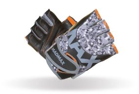 Рукавички для фітнесу MadMax MFG-831 Mti 83.1 Grey/Digital Camo L