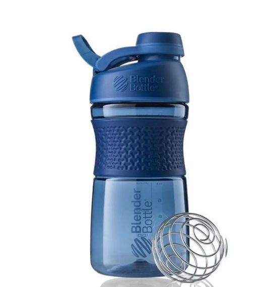 Шейкер спортивний (пляшка) BlenderBottle SportMixer Twist 20oz/590ml Navy (Twist 20oz Navy)