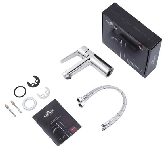 Змішувач для раковини Kroner KRP KRP Hagen - C010 (CV032258) | Зображення 2