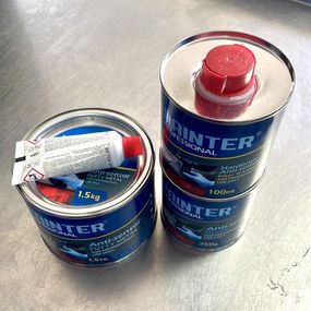 Набір під прибор Шпаклівка 1,5кг та ґрунт 0,75кг Painter