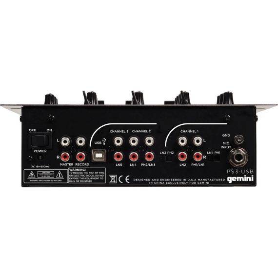 Мікшерний пульт для DJ Gemini PS-3 | Зображення 1