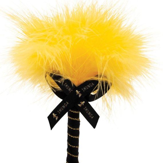 Смачна пудра для оральних пестощів Shunga Body Powder Luscious Mango, 75 г, аромат манго sexstyle | Зображення 2