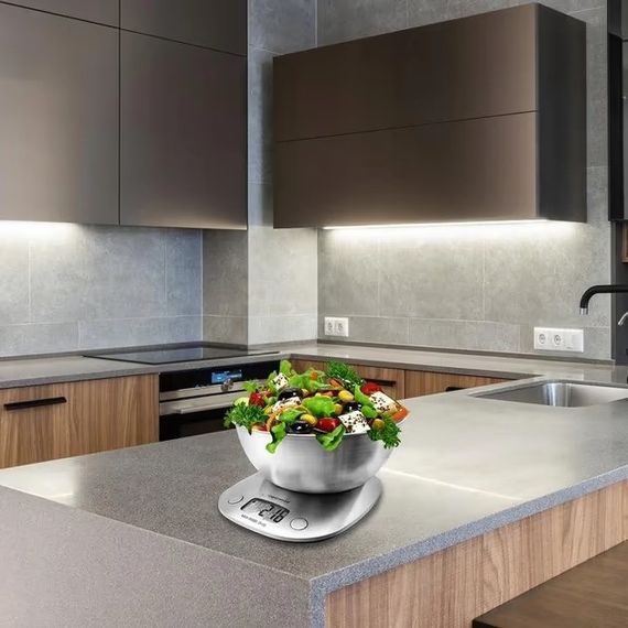 Ваги кухонні електронні Esperanza EKS008 Lychee до 5 кг зі знімною чашею з нержавіючої сталі | Зображення 3