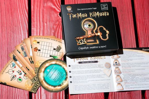 Настольная игра Квест в коробке: Тайная комната укр. | Зображення 8