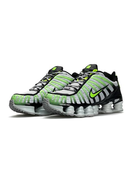 Кроссовки Shox TL White Black Green весна/лето/осень A3572 45 28,5 | Зображення 4
