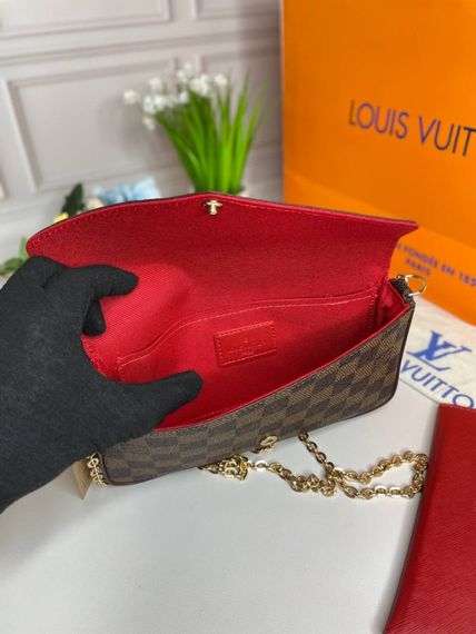 Женская Клатч Louis Vuitton felicie damier ebene wb036 | Зображення 3