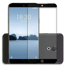 Захисне скло 2.5D на весь екран для Meizu 15 колір Чорний