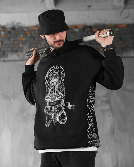 Тепла худи ghetto runes НП4964