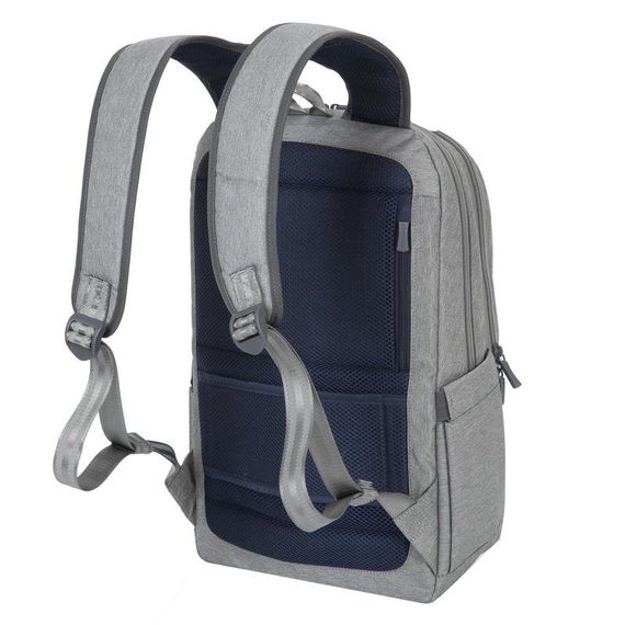 Рюкзак городской Rivacase 7760 / Grey 29х43х14.5 см серый | Зображення 1