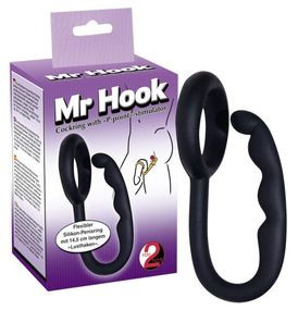Анальна пробка You2Toys Mr. Hook, чорна
