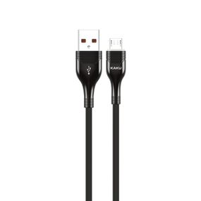 USB кабель Kaku KSC-223 USB - Micro USB 1.2m з підсвічуванням - Black