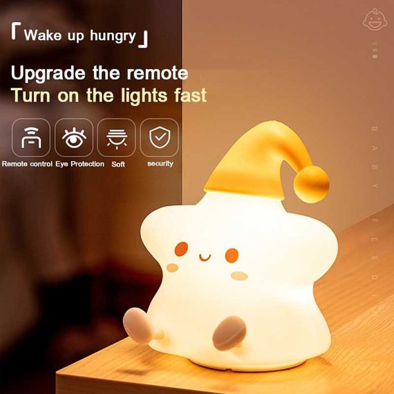 Нічник Star A23 with Remote control 1200 mAh, Білий | Зображення 3