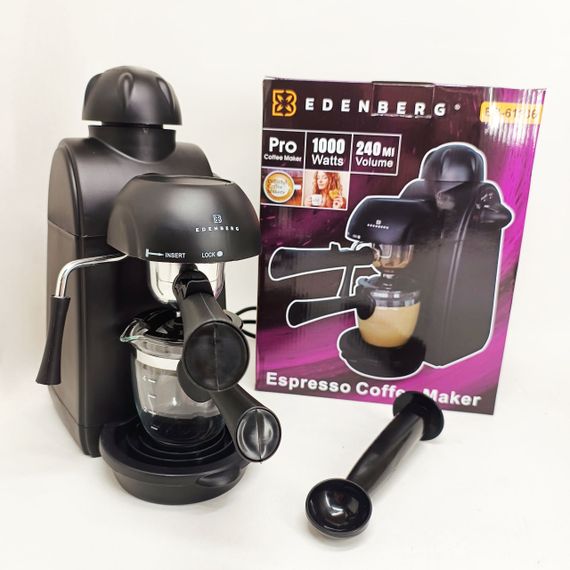 Эспрессо кофеварка Edenberg EB-61136 4 чашки 240мл BJ-25 | Зображення 4