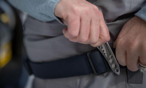 Складний ніж Leatherman Skeletool KBX Denim Армійський ніж Ніж складний Тактичні ножі Ножі складні кишенькові | Зображення 4