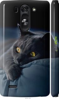 Чохол на LG G3s D724 Димчастий кіт "825m-93-2448"