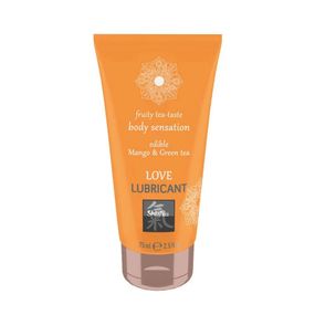 Оральний лубрикант Shiatsu Love Lubricant Body Sensation Edible Mango and Green Tea - манго і зелени