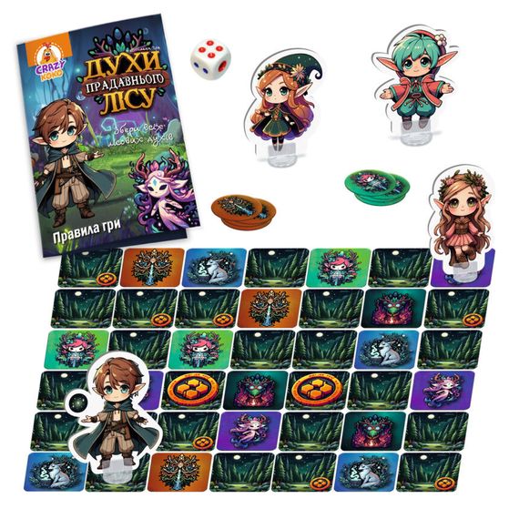 Гра настільна "Духи прадавнього лісу" VT8055-48, 4 персонажі | Зображення 2