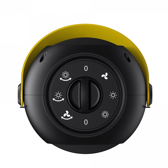 Поворотный тепловентилятор HAVIT HV-HT1226 1200W Black | Зображення 4