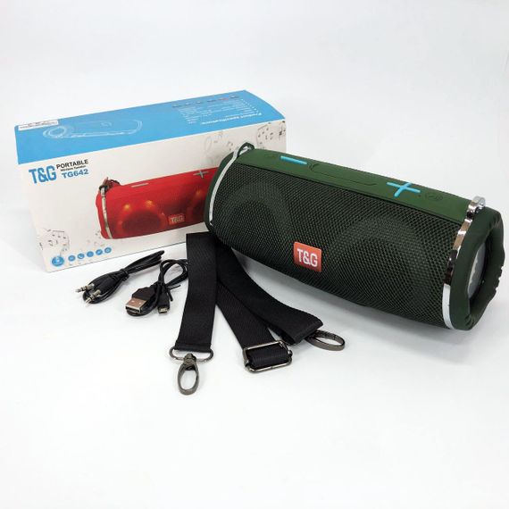 Блютуз-колонка з usb-портом TG642, Акумуляторна bluetooth колонка, Колонка з акумулятором FV-61 | Зображення 3