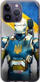 Чехол на iPhone 14 Pro Max Украинский киборг "980u-2667-17620"