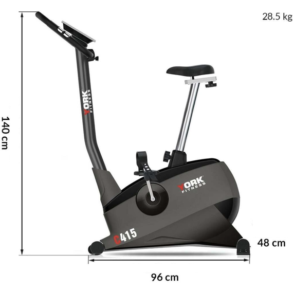 Велотренажер електромагнітний York Fitness C415 | Зображення 8