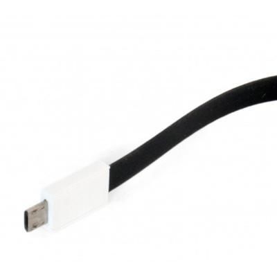 Дата кабель USB 2.0 AM to Micro 5P 0.18m black Extradigital (KBU1786) | Зображення 3
