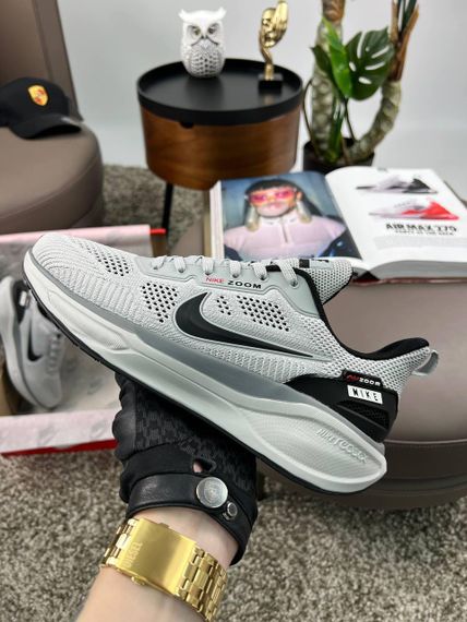 Чоловічі кросівки Air Zoom x React Light Grey Black (текстиль) A3900 43 27,5 | Зображення 6