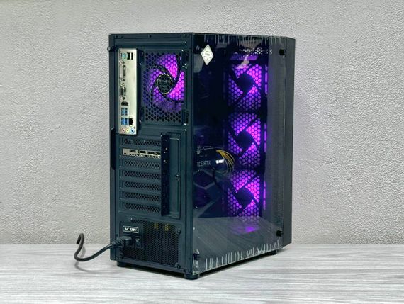 Ігровий ПК Aura Tower / AMD Ryzen 5 3600 (6 (12) ядер по 3.6 - 4.2 GHz) / 16 GB DDR4 / 480 GB SSD / nVidia GeForce RTX 3050, 8 GB GDDR6, 128-bit / 600W | Зображення 2