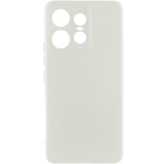 Чехол Silicone Cover Ummi Lakshmi Full Camera (AA) для Motorola Edge 50 Pro Белый / White