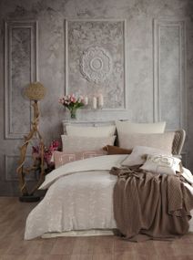 Постельное белье Prima Casa Stonewashed 200 х 220 см Wrap Coffee