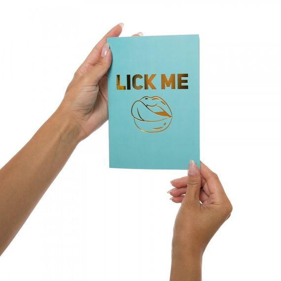 Подарункова листівка з набором Сашетів та Конверт Kama Sutra Lick Me Please | Зображення 3